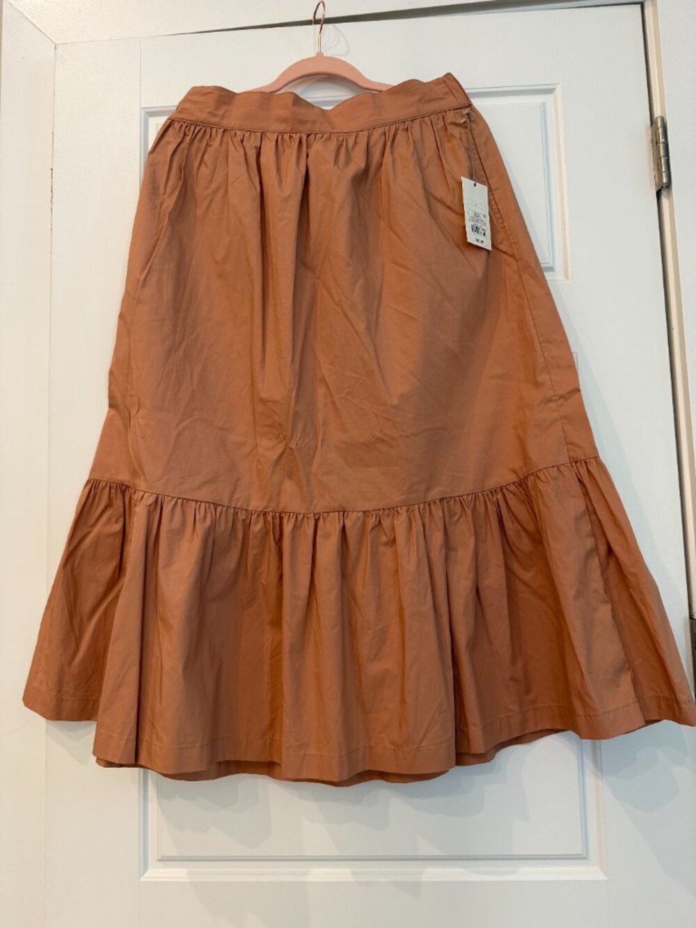 NEW WITH TAGS Target Blush Tiered Midi/Maxi Skirt – Size Large